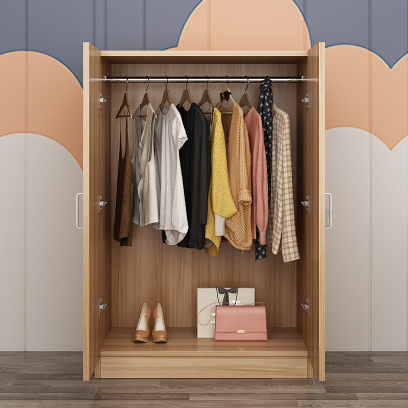 2 puertas de armario moderno y contemporáneo de 4 estanterías de 4 estantes