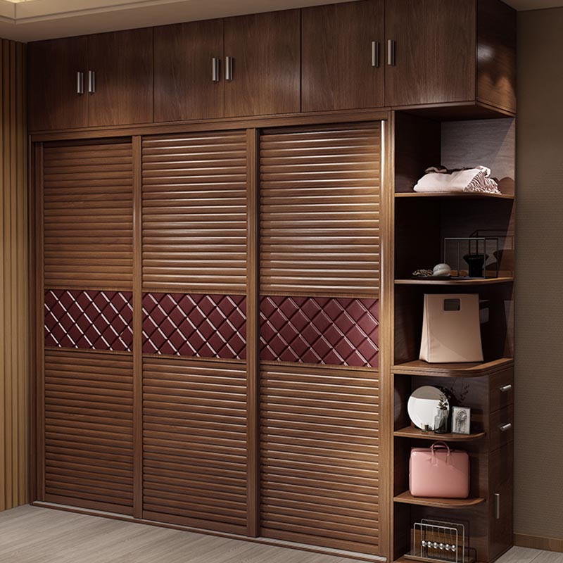 Armoire de rangement armoire de chambre à coucher en bois artificiel moderne - armoire avec étagères