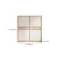 Bedroom Wardrobe Armoire Cabinet, Artificial Wood Modern Storage Cabinet with Drawers