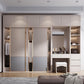 White Modern High Gloss Armoire Wood Armoire with Shelves and Drawers Storage Cabinet Clearhalo 'Armoires & Wardrobes' 'armoires_wardrobes' 'Bedroom Furniture' 'furn' 'furn_armoires_wardrobes' 'Furniture' 6191601