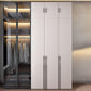 White Modern Armoire Engineered Wood Grand Wardrobe with Drawers and Hanging Rod Clearhalo 'Armoires & Wardrobes' 'armoires_wardrobes' 'Bedroom Furniture' 'furn' 'furn_armoires_wardrobes' 'Furniture' 6191627