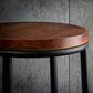Contemporary Wood Counter Stools Metal Bar Stools for Home Use Clearhalo 'Bar Furniture' 'Bar Stools' 'bar_stools' 'furn' 'furn_bar_stools' 'Furniture' 'Kitchen & Dining Furniture' 6196324