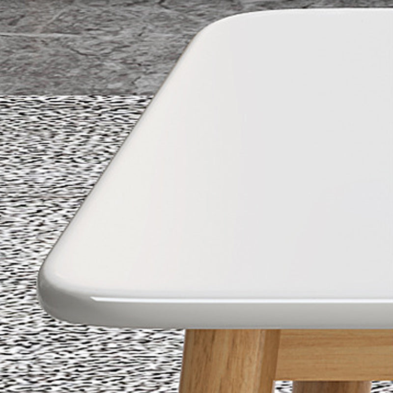 Supporto TV scandinavo da 16" con ripiani aperti, console multimediale TV con cassetti