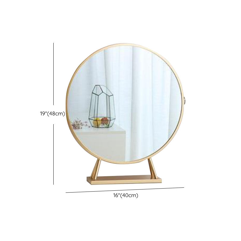 Glam Makeup Counter with 2 Drawers in White Vanity Table for Bedroom Clearhalo 'Bedroom Furniture' 'furn' 'furn_makeup_vanities' 'Furniture' 'Makeup Vanities' 'makeup_vanities' 6196764