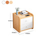 Modern Manufactured Wood Night Table Drawer Storage Bedside Cabinet with Drawers