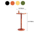 Round Metal Bar Table 41.3"H Industrial Style Outdoor Bar Stool Table with Pedestal