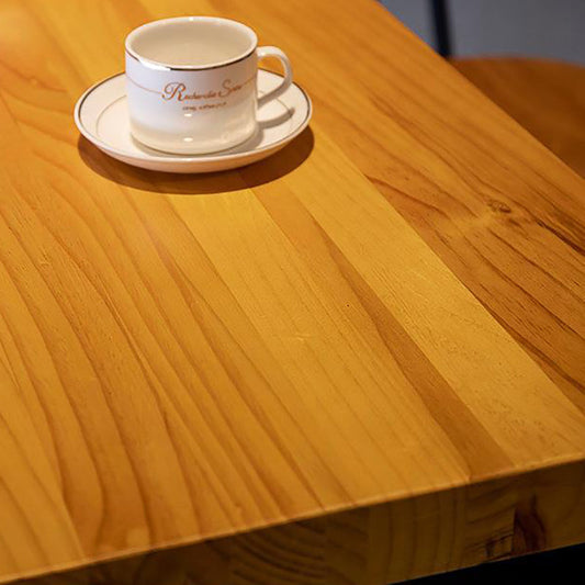 Industriële balk tafel rechthoek vaste houten bar hoogte pubtafel voor café
