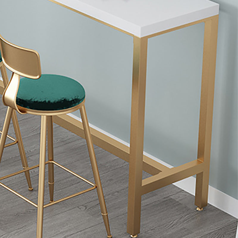 Rectangle Solid Wood Bar Table Modern Dining Table for Kitchen Living Room Clearhalo 'Bar Furniture' 'Bar Tables' 'bar_tables' 'furn' 'furn_bar_tables' 'Furniture' 'Kitchen & Dining Furniture' 6197338
