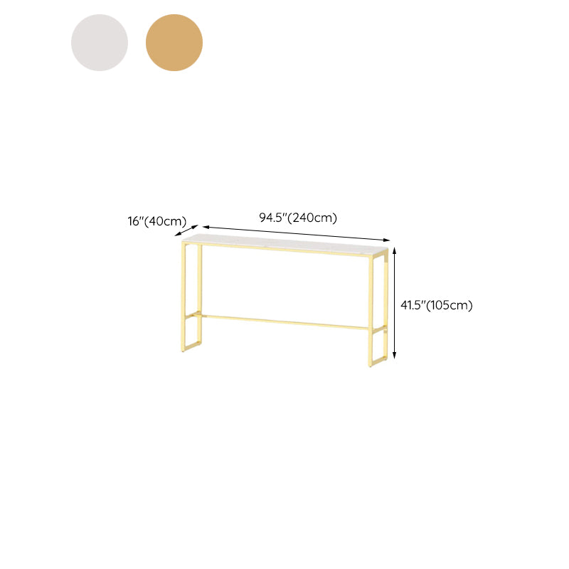 Rectangle Solid Wood Bar Table Modern Dining Table for Kitchen Living Room Clearhalo 'Bar Furniture' 'Bar Tables' 'bar_tables' 'furn' 'furn_bar_tables' 'Furniture' 'Kitchen & Dining Furniture' 6197344