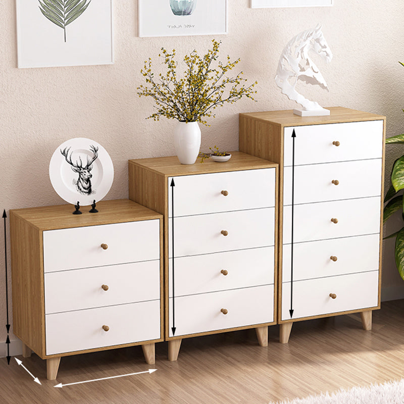 Contemporary Engineered Wood Bedroom Storage Chest Vertical Chest with Drawers Clearhalo 'Bedroom Furniture' 'Dressers & Chests' 'dressers_chests' 'furn' 'furn_dressers_chests' 'Furniture' 6197657