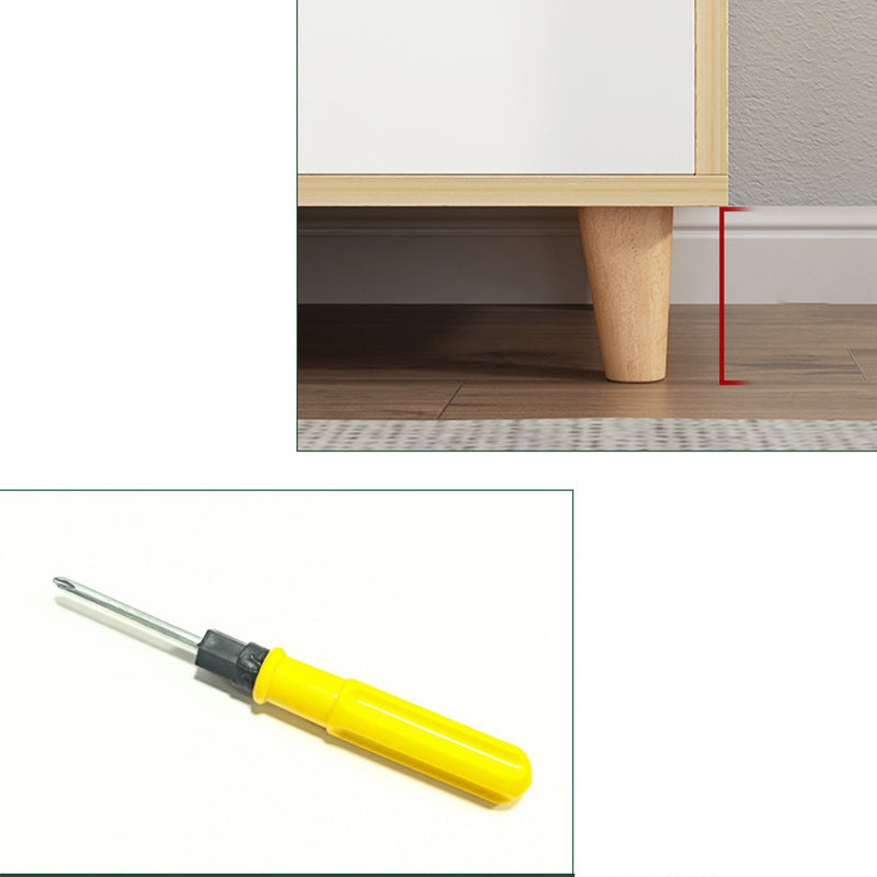 Cassettiera moderna per camera da letto, cassettiera in legno ingegnerizzato con cassetti