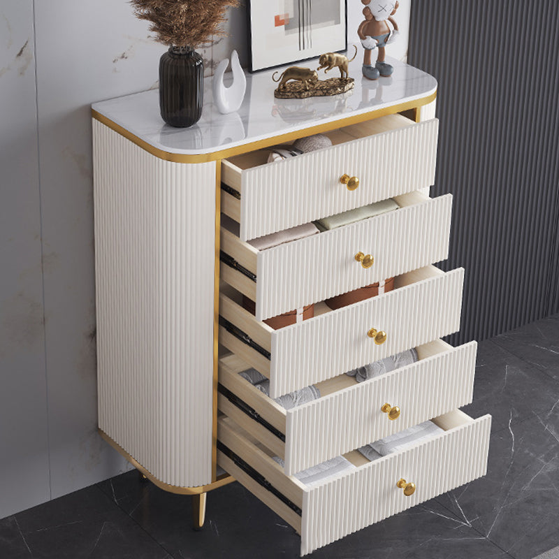 Bedroom Glam Storage Chest Stone 15" Wide Chest with Drawers Clearhalo 'Bedroom Furniture' 'Dressers & Chests' 'dressers_chests' 'furn' 'furn_dressers_chests' 'Furniture' 6197760