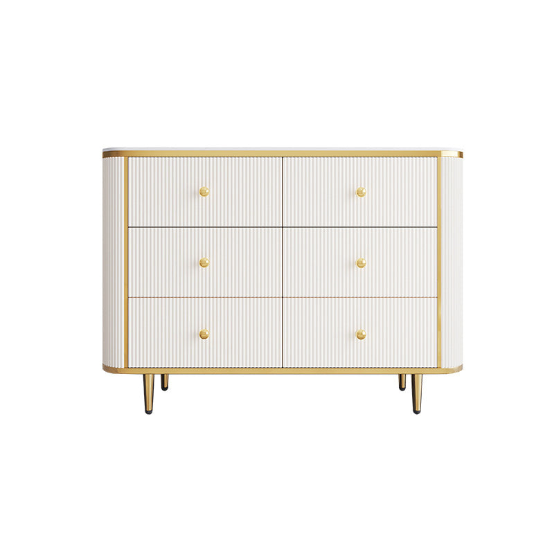Bedroom Glam Storage Chest Stone 15" Wide Chest with Drawers White 6 Clearhalo 'Bedroom Furniture' 'Dressers & Chests' 'dressers_chests' 'furn' 'furn_dressers_chests' 'Furniture' 6197766