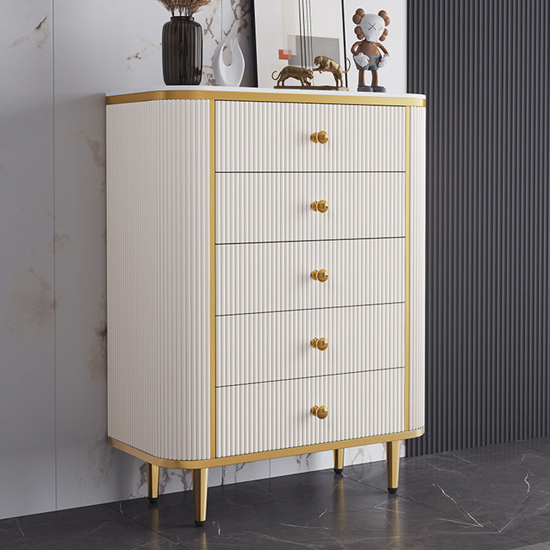 Bedroom Glam Storage Chest Stone 15" Wide Chest with Drawers White 5 Clearhalo 'Bedroom Furniture' 'Dressers & Chests' 'dressers_chests' 'furn' 'furn_dressers_chests' 'Furniture' 6197767