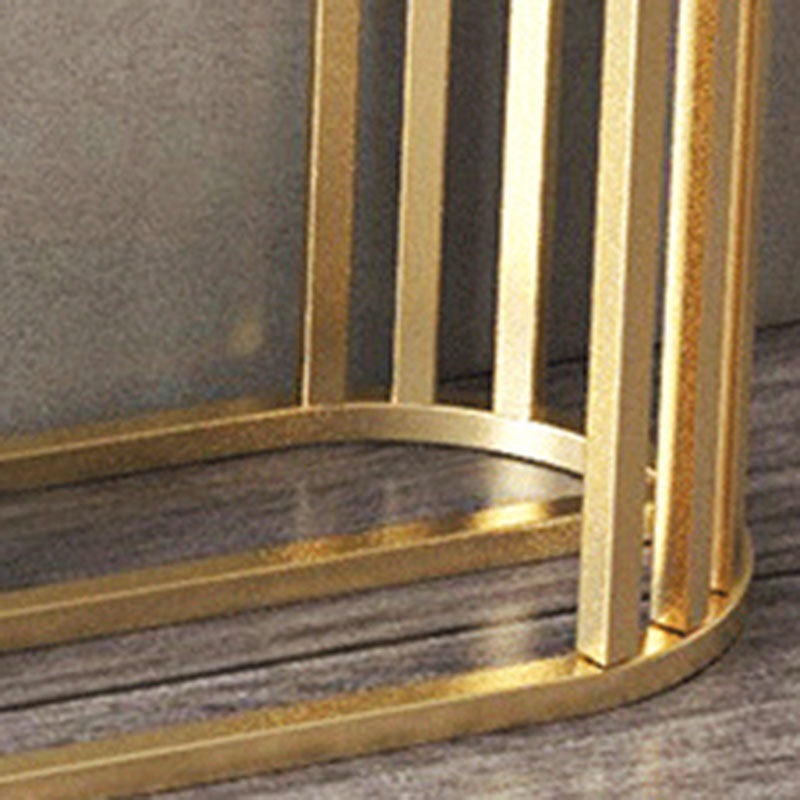 31.5" Tall Glam Console Table 1-shelf Marble Accent Table for Hall Clearhalo 'Console Tables' 'console_tables' 'Entry & Mudroom Furniture' 'furn' 'furn_console_tables' 'Furniture' 6198399