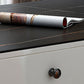 Bureau d'écriture en marbre contemporain 1 Drawer Bureau de bureau pour la maison