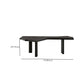 Parsons Black Office Desk Industrial Writing Desk for Office