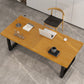 Bureau d'écriture rectangulaire en bois massif du bureau naturel moderne pour le bureau