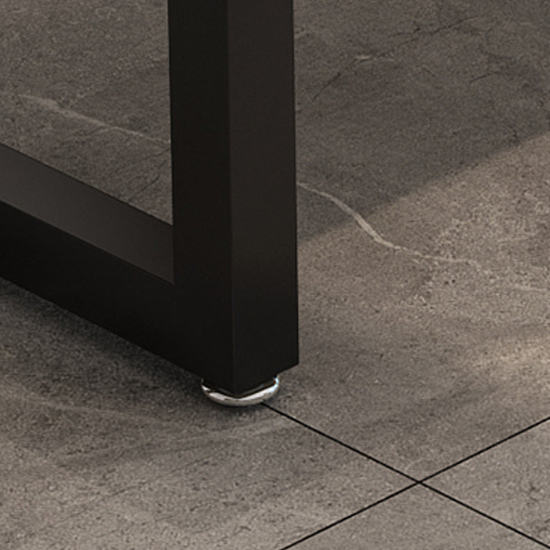 Bureau d'écriture rectangulaire en bois massif du bureau naturel moderne pour le bureau