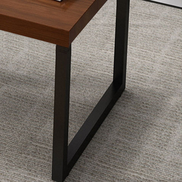 Solid Wood Natural Rectangular Writing Desk Modern Meeting Desk for Office Clearhalo 'furn' 'furn_office_desk' 'Furniture' 'Office Desks' 'Office Furniture' 'office_desk' 6200291