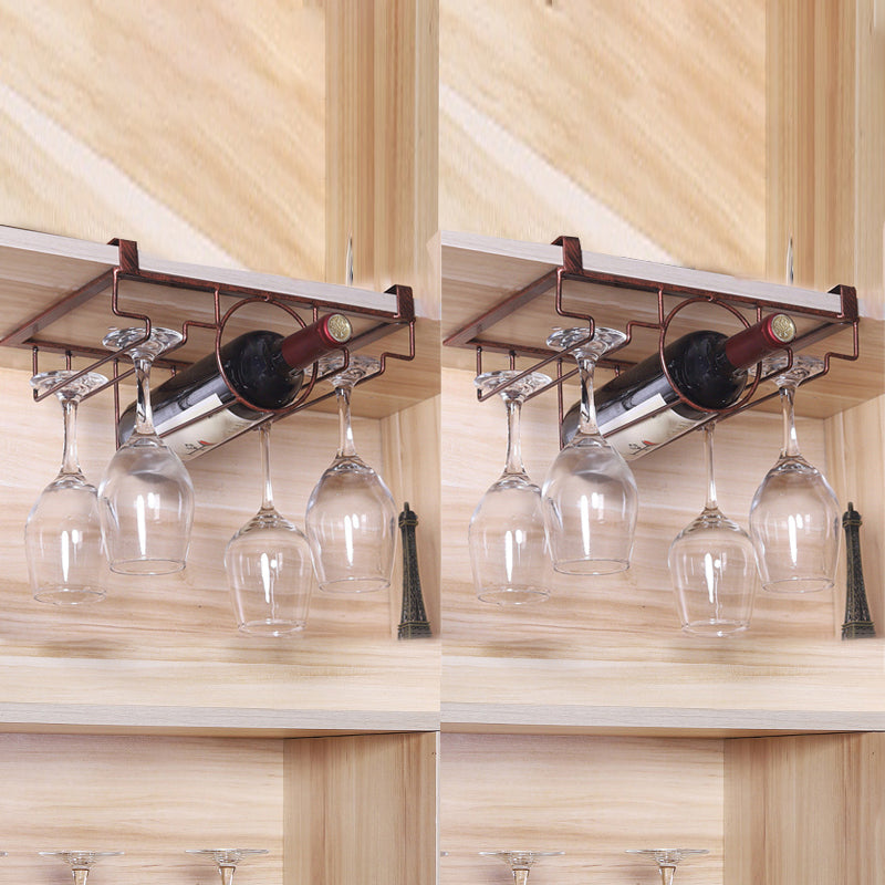 Industrialhanges Weinhalter Metall Weinglas Stammwarenregalhalter