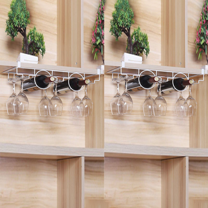 Industrialhanges Weinhalter Metall Weinglas Stammwarenregalhalter
