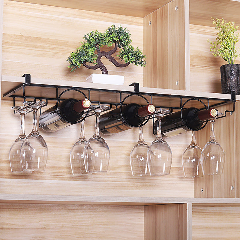 Industrialhanges Weinhalter Metall Weinglas Stammwarenregalhalter