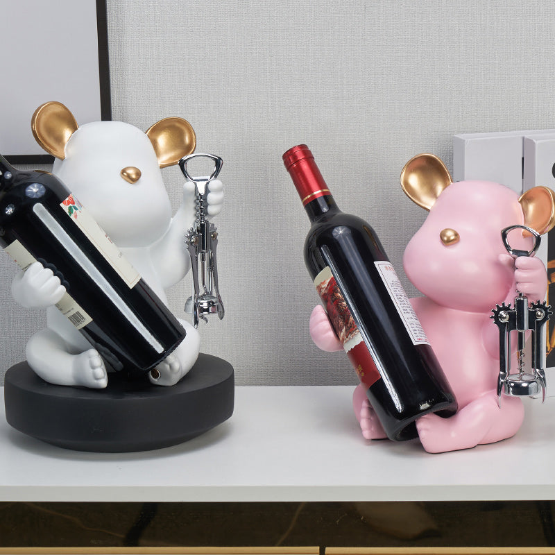 Soporte de botella de mesa glamoroso