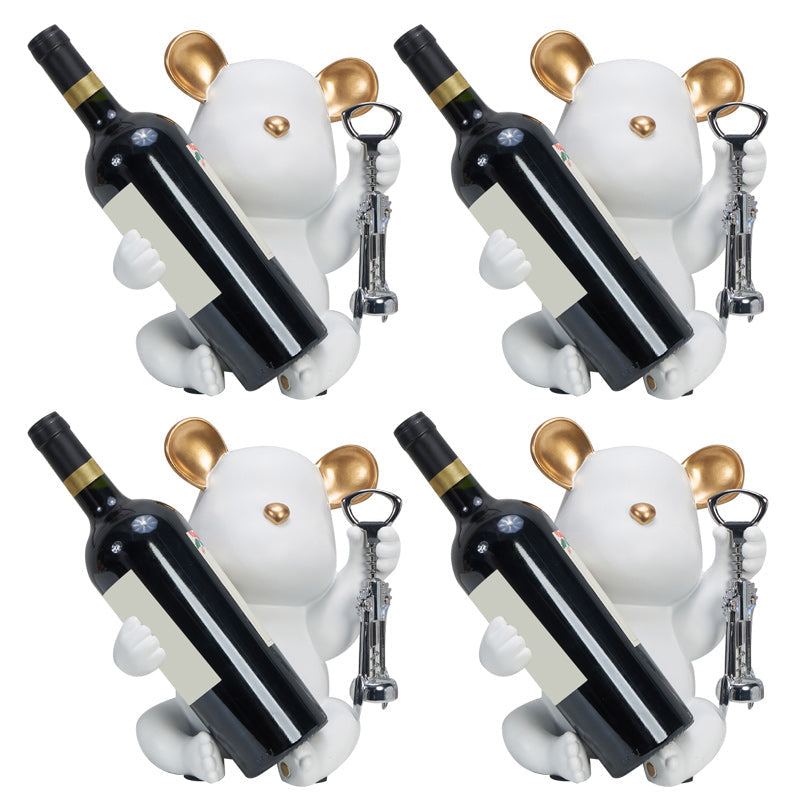 Soporte de botella de mesa glamoroso