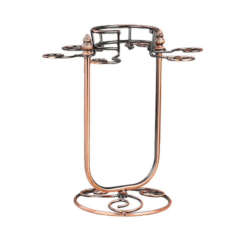 Modern Bike/ Boat/ Tree Metal Wine Racks Tabletop Wine Rack Kit in Brass 11"L x 11"W x 12"H Clearhalo 'furn' 'furn_wine_racks' 'Furniture' 'Kitchen & Dining Furniture' 'Wine Racks' 'wine_racks' 6200774