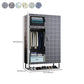 Cloth Cabinet Steel Pipe Wardrobe Cabinet, Modern 3-door Wardrobe Armoire Clearhalo 'Armoires & Wardrobes' 'armoires_wardrobes' 'Bedroom Furniture' 'furn' 'furn_armoires_wardrobes' 'Furniture' 6200834