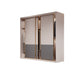 Modern Sliding Door Storage Cabinet Wooden Wardrobe Cabinet with Garment Rod Armoires & Wardrobes Clearhalo 'Armoires & Wardrobes' 'armoires_wardrobes' 'Bedroom Furniture' 'furn' 'furn_armoires_wardrobes' 'Furniture' 6200941