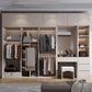 Modern Sliding Door Storage Cabinet Wooden Wardrobe Cabinet with Garment Rod Clearhalo 'Armoires & Wardrobes' 'armoires_wardrobes' 'Bedroom Furniture' 'furn' 'furn_armoires_wardrobes' 'Furniture' 6200951
