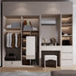 Modern Sliding Door Storage Cabinet Wooden Wardrobe Cabinet with Garment Rod Clearhalo 'Armoires & Wardrobes' 'armoires_wardrobes' 'Bedroom Furniture' 'furn' 'furn_armoires_wardrobes' 'Furniture' 6200952