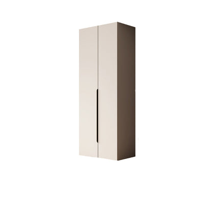 Armoire d'armoire de chambre à coucher de style moderne armoire de rangement en bois avec canne de vêtements
