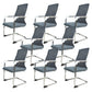 22"W Contemporary Desk Chair Breathable AirGrid Fixed Arms Office Chair Grey 8 Piece Set Clearhalo 'furn' 'furn_office_chair' 'Furniture' 'Office Chairs' 'Office Furniture' 'office_chair' 6201111