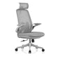 Flip-Up Armrest Chair Microfiber Desk High Back Chair Breathable Air Grid Lumbar Support Clearhalo 'furn' 'furn_office_chair' 'Furniture' 'Office Chairs' 'Office Furniture' 'office_chair' 6201282