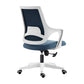 18 Inch Wide Office Chair Contemporary Upholstered Desk Chair Blue 1 Piece Clearhalo 'furn' 'furn_office_chair' 'Furniture' 'Office Chairs' 'Office Furniture' 'office_chair' 6201316