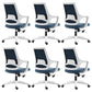 18 Inch Wide Office Chair Contemporary Upholstered Desk Chair Blue 6 Piece Set Clearhalo 'furn' 'furn_office_chair' 'Furniture' 'Office Chairs' 'Office Furniture' 'office_chair' 6201320