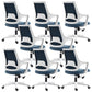 18 Inch Wide Office Chair Contemporary Upholstered Desk Chair Blue 8 Piece Set Clearhalo 'furn' 'furn_office_chair' 'Furniture' 'Office Chairs' 'Office Furniture' 'office_chair' 6201322