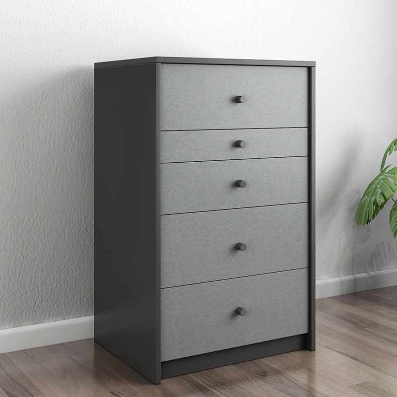 Vanity trucco con 5 cassetti di stoccaggio da 15,74 "largo cassettiera in legno