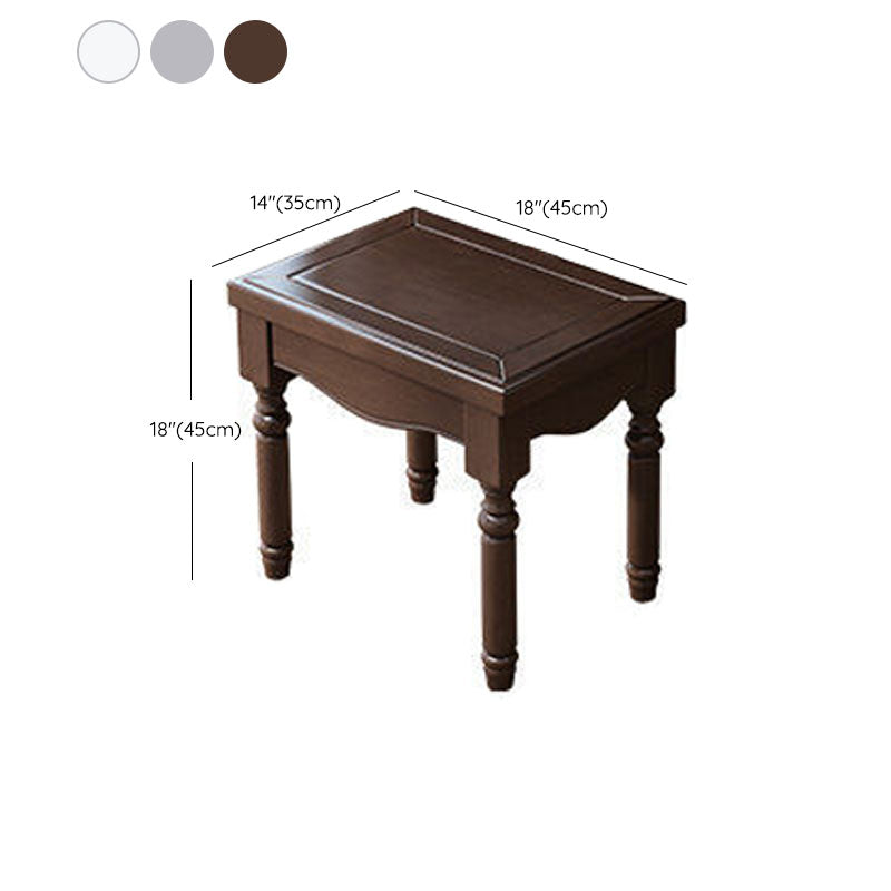 Victorian Dressing Table with 2-Drawers and Mirror Make-up Vanity