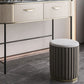 Contemporary Bedroom Double Drawers Metal Standing Make-up Vanity Clearhalo 'Bedroom Furniture' 'furn' 'furn_makeup_vanities' 'Furniture' 'Makeup Vanities' 'makeup_vanities' 6201427