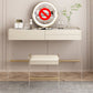 Vanity di trucco largo 15,74 "con 3 cassetti di stoccaggio Brive White Dresser