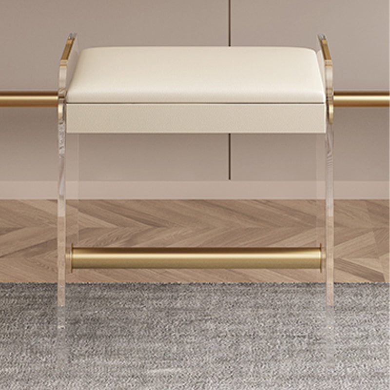 Vanity di trucco largo 15,74 "con 3 cassetti di stoccaggio Brive White Dresser