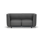 Kunstledertuxedo Armsofa zeitgenössischer, enger Rückenstandard -Sofa