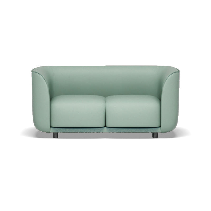 Kunstledertuxedo Armsofa zeitgenössischer, enger Rückenstandard -Sofa