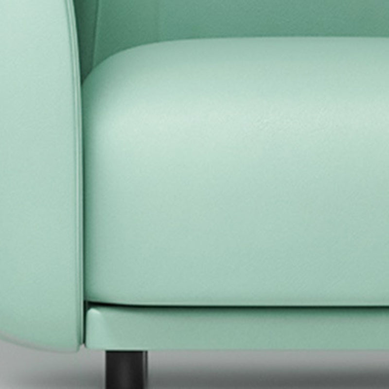 Kunstledertuxedo Armsofa zeitgenössischer, enger Rückenstandard -Sofa