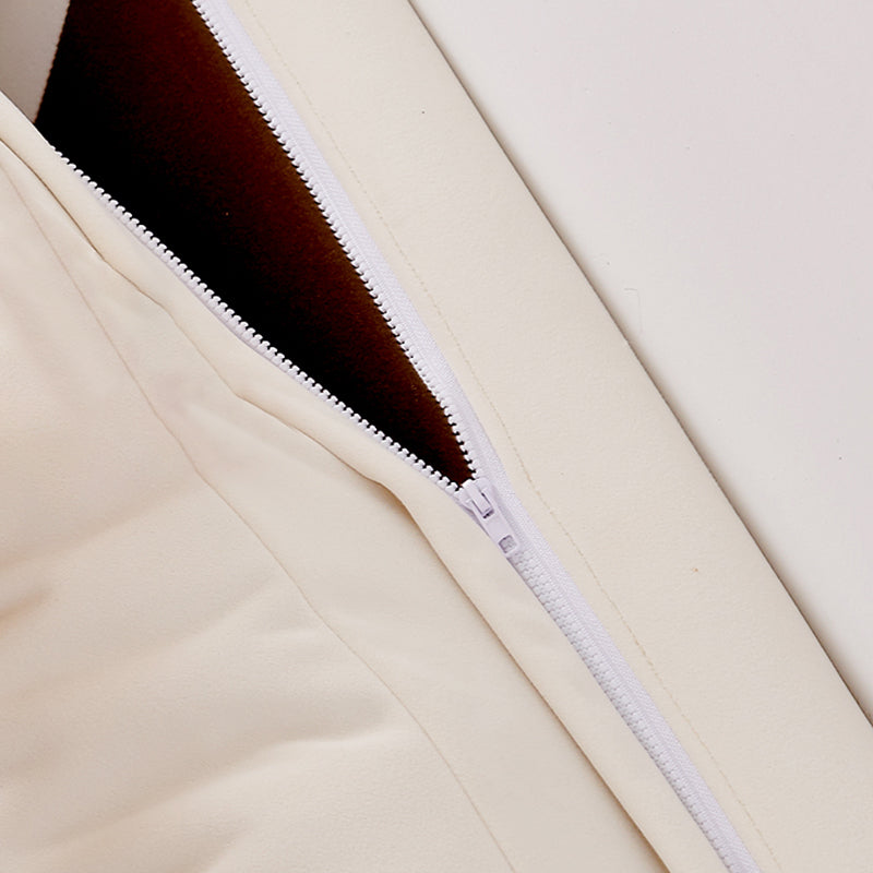 Modern & Contemporary Bed Frame Tufted Standard Bed With Custom Gold Legs