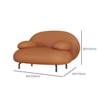 Divano standard del braccio top cuscino contemporaneo